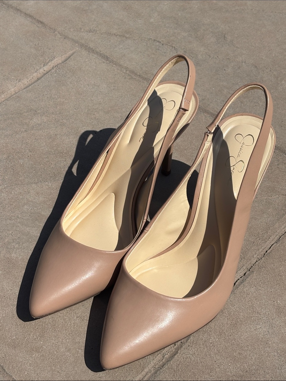 Jessica Simpson Sling Back Heels